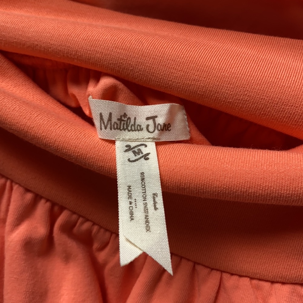 Coral Matilda Jane Tiered Skirt - Picture 4 of 5